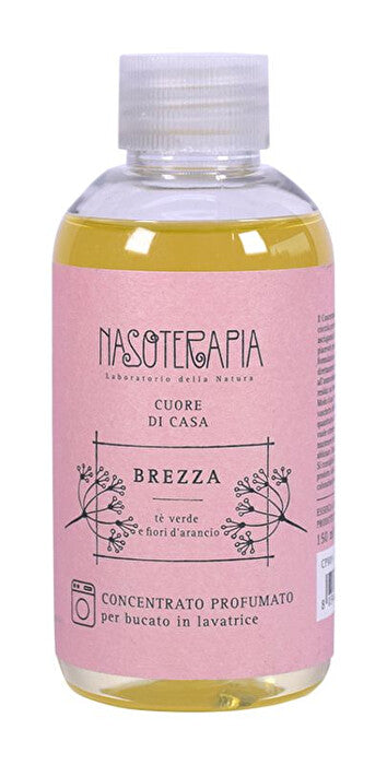 Concentrato profumato per bucato in lavatrice Nasoterapia- Brezza: Tè verde e Fiorid'arancio