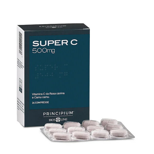Super C 500 mg 24 compresse - Biosline