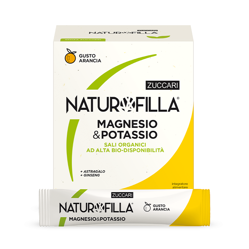 Naturofilla Magnesio Potassio Gusto Arancia - Zuccari