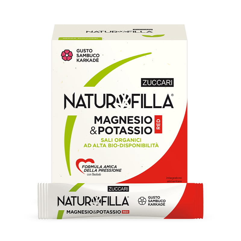 Naturofilla Magnesio Potassio Gusto Sambuco Karkadè - Zuccari