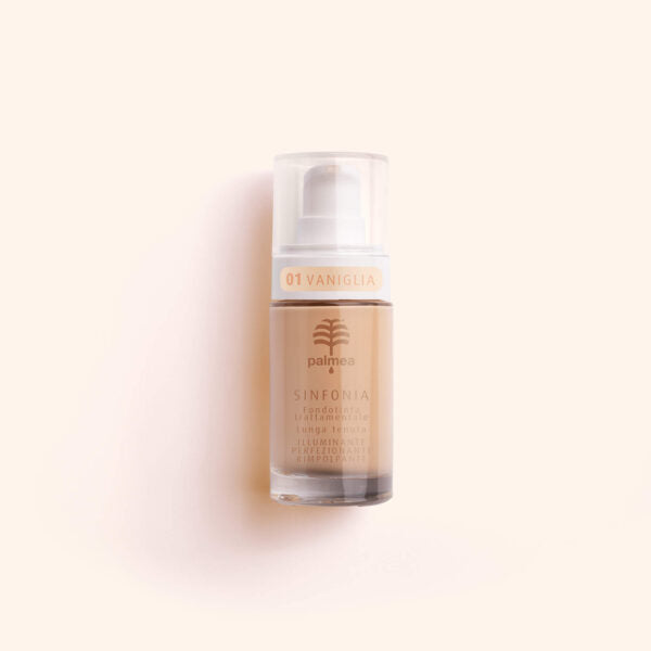 Sinfonia Fondotinta Trattamentale 01 Vaniglia - Palmea Ecobiocosmesi
