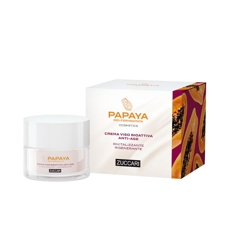 Crema Viso Bioattiva Anti-age Rivitalizzante Rigenerante Papaya - Zuccari