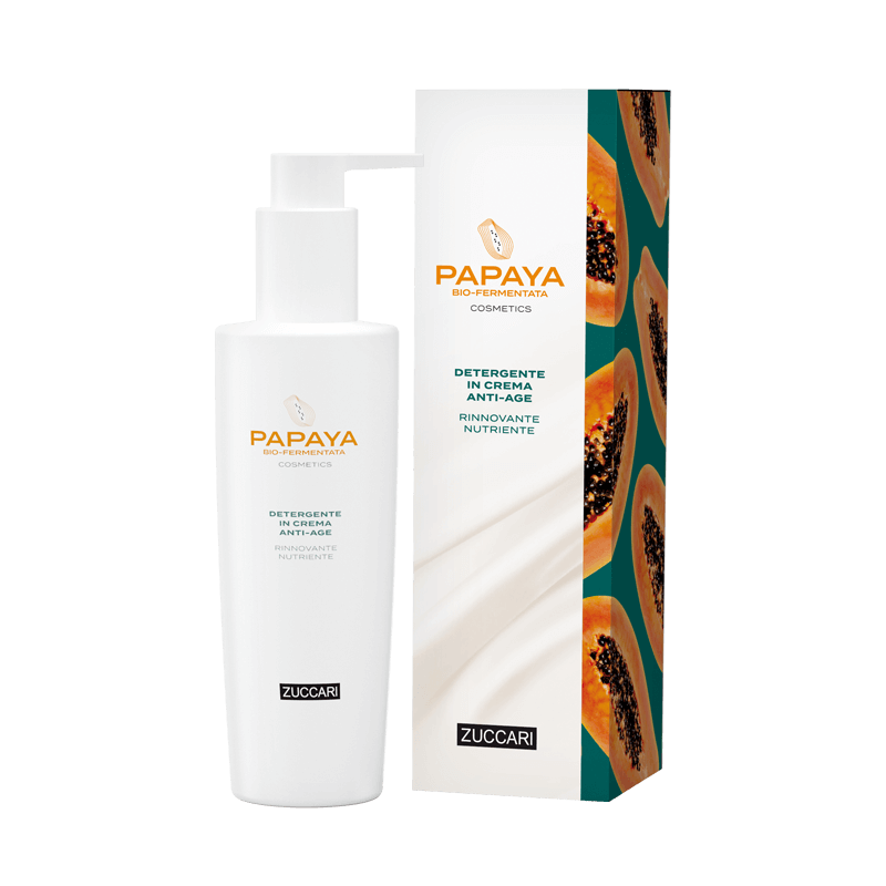 Detergente in Crema Anti-Age rinnovante nutriente Papaya - Zuccari