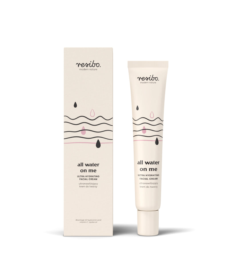 All Water on me crema viso leggera - Resibo