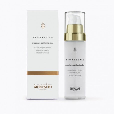 Maschera esfoliante aha - Biorescue Montalto