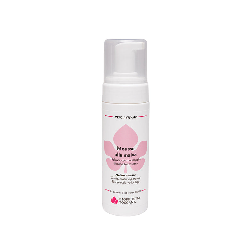 Mousse detergente alla Malva - Biofficina Toscana