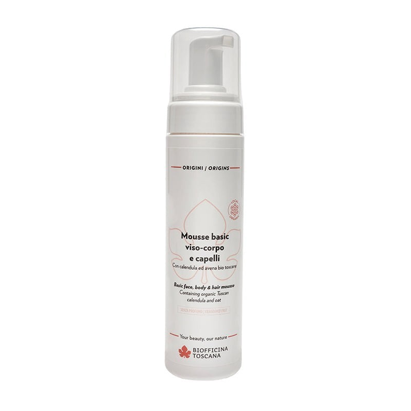 Mousse Basic viso corpo capelli - Biofficina toscana