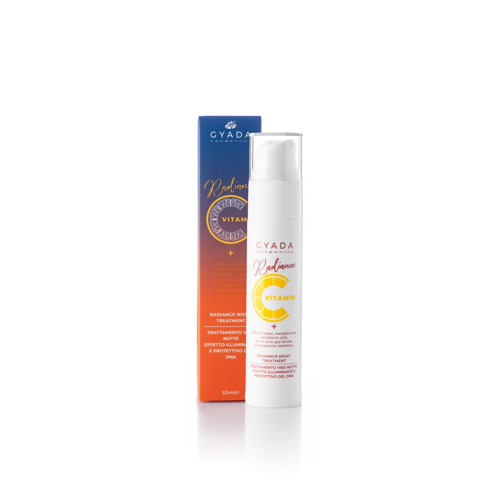 Radiance DNA Night Treatment- Crema notte illuminante - Gyada Cosmetics