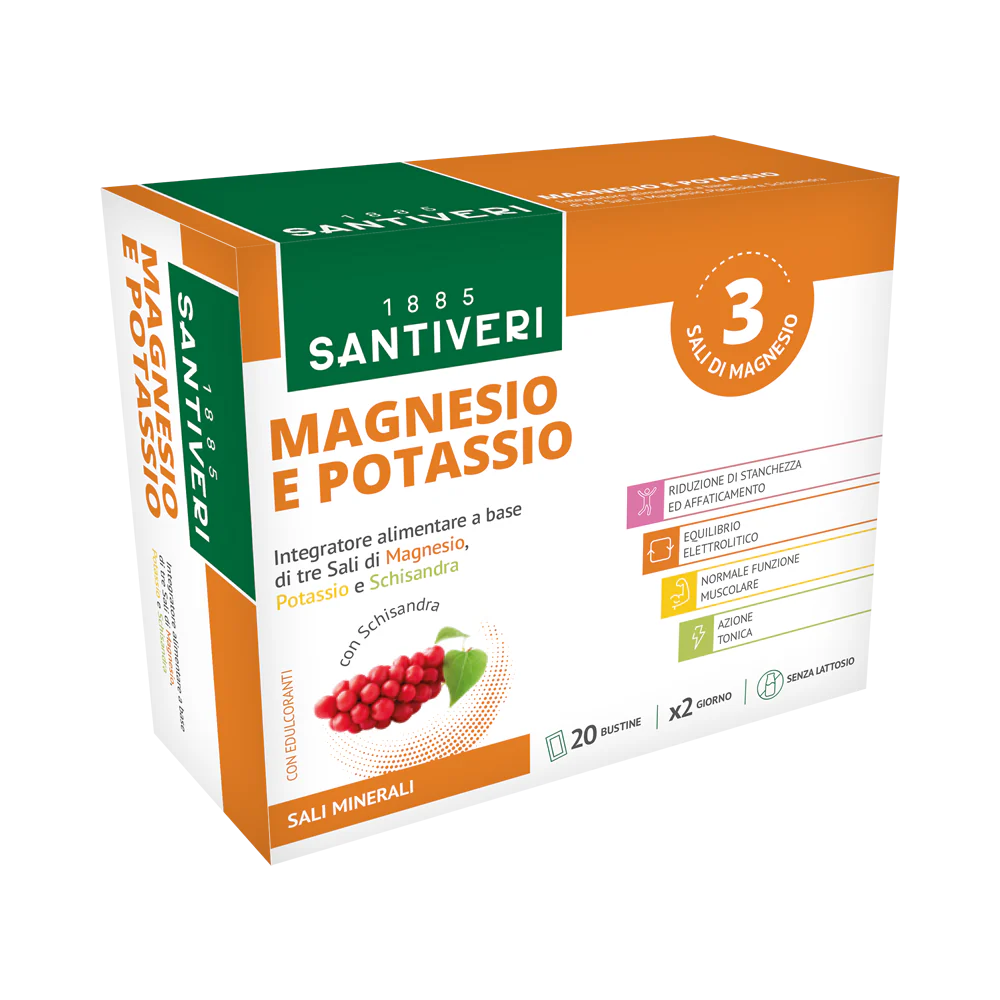 Magnesio Potassio Bustine - Santiveri