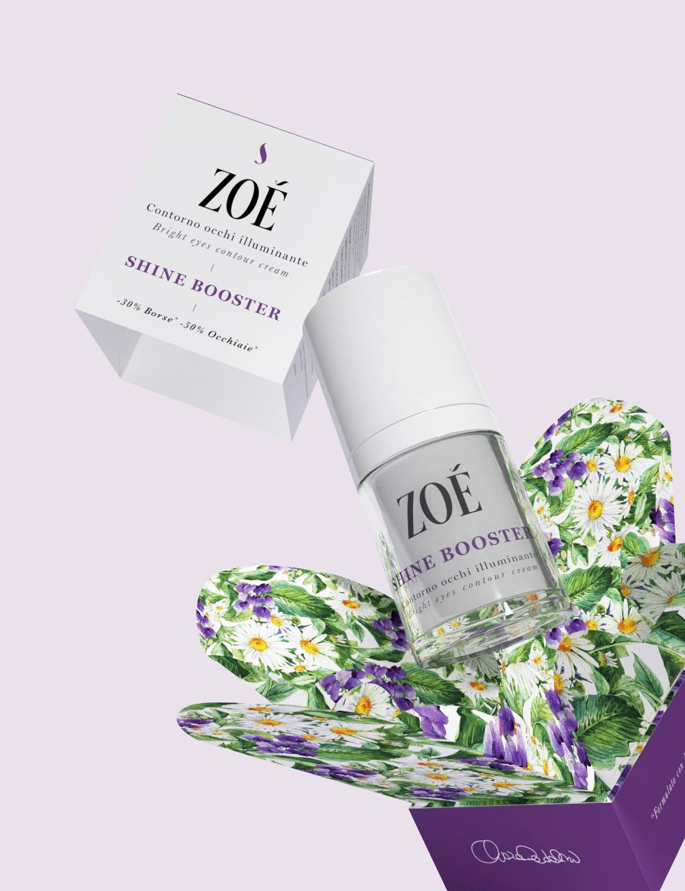 Shine Booster Contorno occhi illuminante - Zoè Cosmetics