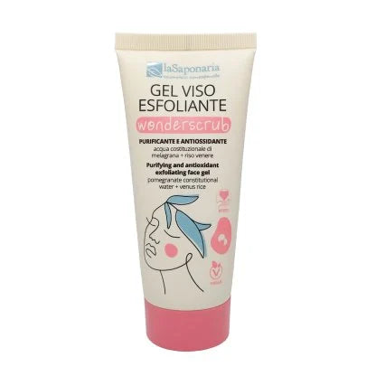 Wonderscrub - Gel Esfoliante Viso Delicato - La Saponaria
